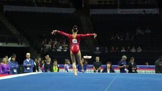 Leanne Wong - Floor Exercise - 2017 U.S. Classic - Junior Competition