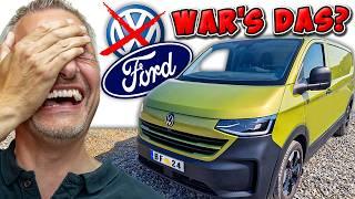 DAS ENDE EINER IKONE? NEUER VW TRANSPORTER auf FORD TRANSIT BASIS? ERSTER CHECK