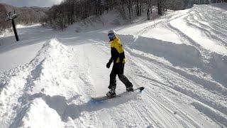 Nozawa Onsen. Crash in deep powder.