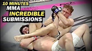 10 Minutes of MMA INCREDIBLE SUBMISSIONS