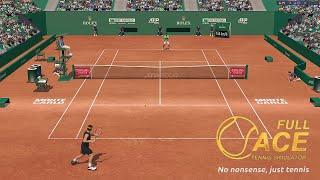 Del Potro Highlights | Full Ace Tennis Simulator | The most Powerful tennis forehand in History