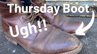 Thursday Boot Captains Resole | Making These Boots Look New