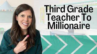 Millionaire Made On TpT By A Third Grade Teacher!