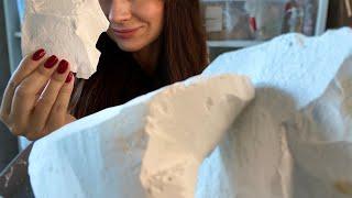 ASMR crunch of dry&wet chalk/ Губкин, Классик, Богородское️‍#asmr #crunchysounds #chalk