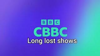 CBBC's long lost shows @BBC