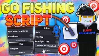 Roblox GO FISHING Script with NO KEY [Fish Auto Farm, Auto Sell, DUPE, Teleport & More] *PASTEBIN*