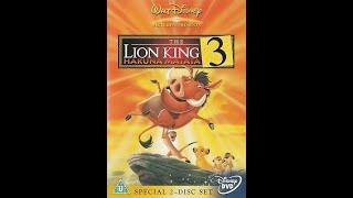 Opening to The Lion King 3: Hakuna Matata UK DVD (2004)