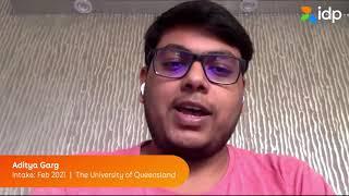 Meet Aditya Garg, a scholarship winner and a student of Software Engineering at UQ, Australia