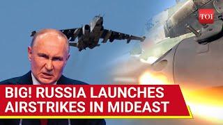 Russian Fighter Jets Bombard U.S. 'Allies' In Middle East | Dozens Killed In Strikes On Syria