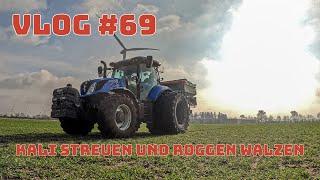 Farm-Vlog #69 Wir streuen Kali und walzen das Getreide