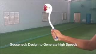 SpeedArm Cricket Ball Thrower - A product by Leverage.