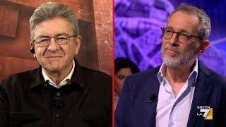 Jean-Luc Mélenchon invité de Piazzapulita sur La7