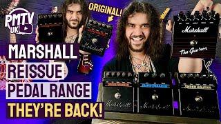 Marshall Reissue Pedals! - THEY'RE BACK! - BluesBreaker, DriveMaster, ShredMaster & The Guv'Nor!