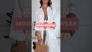 Modest Swimsuits You Need | Shop link in bio under Amazon Storefront #swimwear #swimsuit #momstyle