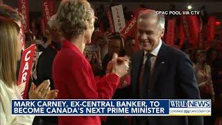 Canada's Liberal Party chooses Mark Carney to succeed Justin Trudeau