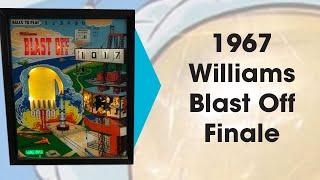 1967 Williams Blast Off Finale Pinball Repair #pinballmachine #pinball #williams #finale #blastoff