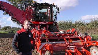 NEW Vervaet Q-616 rollerbed walkaround tour | UK beet harvester demo tour 2022/23 | J Riley Beet