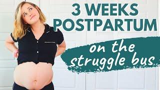 3 WEEKS POSTPARTUM | Memory Problems + Trying to Figure out How to Be a Mama of 2 Under 2