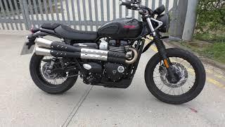 TRIUMPH STREET SCRAMBLER 900 CC 2018 MOD UPDATES