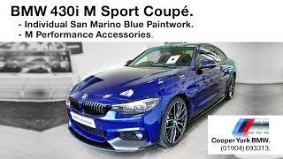 Individual BMW 4 Series with M Performance Body Kit at Cooper York.