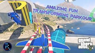 Transformation Super Fun Parkour | GTA V