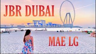 JBR DUBAI UAE | THE WALK AT JBR | TGIF | MAE LG