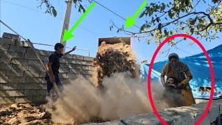 **"Live Demolition: A Bulldozer's Rampage on a Single Woman’s Home!"**