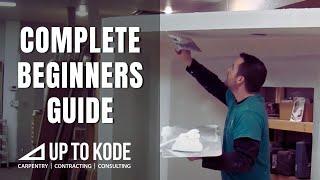 The Complete Beginner's Guide To Drywall Video: Mastering Drywall Mud & Coating