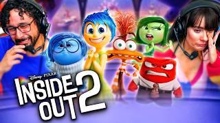 INSIDE OUT 2 (2024) MOVIE REACTION!! First Time Watching! Disney Pixar | Full Movie Review