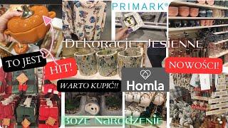 HOMLA / PRIMARK‼️ JESIEŃ I ZIMA ‼️kolejna DYŃKA przegląd półek