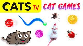 CAT TV  2025 Ultimate Compilation 🪰 Best games for cats in 4K