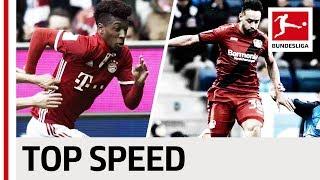 Top 10 Fastest Players in the Bundesliga - Coman, Bellarabi, Werner & More