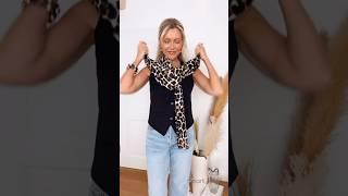 Scarf Hack For Women Over 50+ #50sfashion #fashiontrends #fashion #style