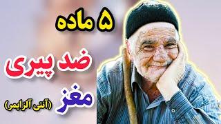 ۵ ماده (ویتامین) ضد پیری مغز (آنتی الزایمر) کدام است؟ | درمان انتی الزایمر