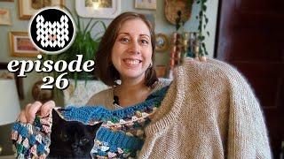 Finishing Up Summer WIPs! (but for real) Knitting Podcast - The Copycat Stitch - Ep. 26