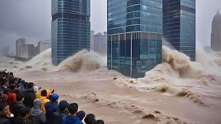 Tragedy in China! Entire city goes under water! More than 58,000 injured! Worst flood