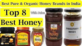 Top 8 Best Pure & Organic Honey Brands in India  Pure Honey 