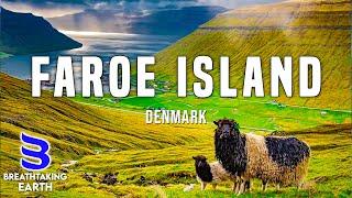 Beautiful Faroe Island (Denmark)  The Most Amazing Places In Denmark  Travel Video 4K