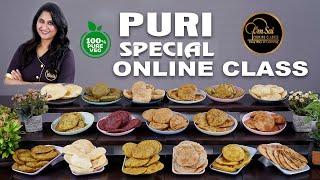 Puri Special Online Class | TO BUY ️ 8551 8551 04 | 8551 8551 03 | Om Sai Cooking Classes