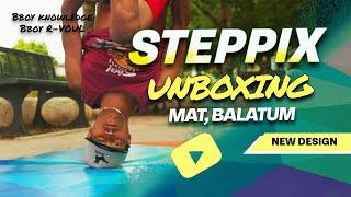 STEPPIX : Unboxing Mat (test du balatum Steppix) Subtitle English