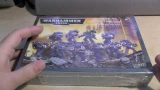 Space Marine Tactical Squad unboxing and review (WH40K)