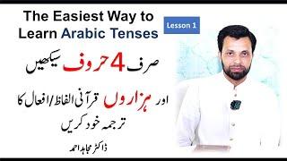 Lesson 1| The Easiest Way to Learn Quranic Grammar through Symbols |Arabic Tenses | Dr Mujahid Ahmad