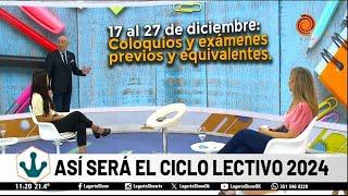 Así será el ciclo lectivo 2024 en Córdoba