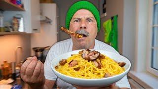 Luigi's Carbonara ohne Schwein Rezept 