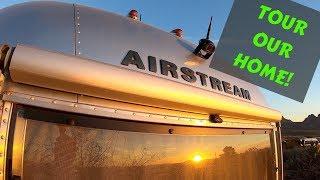 Our Airstream Tour - Full Time RV Living