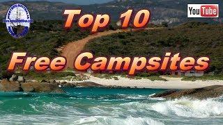 Top 10 FREE campsites - Part 2/3 - Western Australia