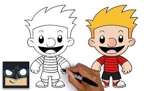 How To Draw Calvin | Calvin and Hobbes