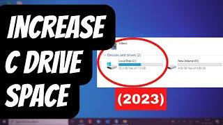 How To Extend C Drive In Windows 11/10