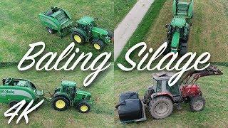 Baling Silage with a McHale Fusion 2018 - 4K