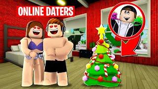 pretending to be a spying christmas tree in roblox